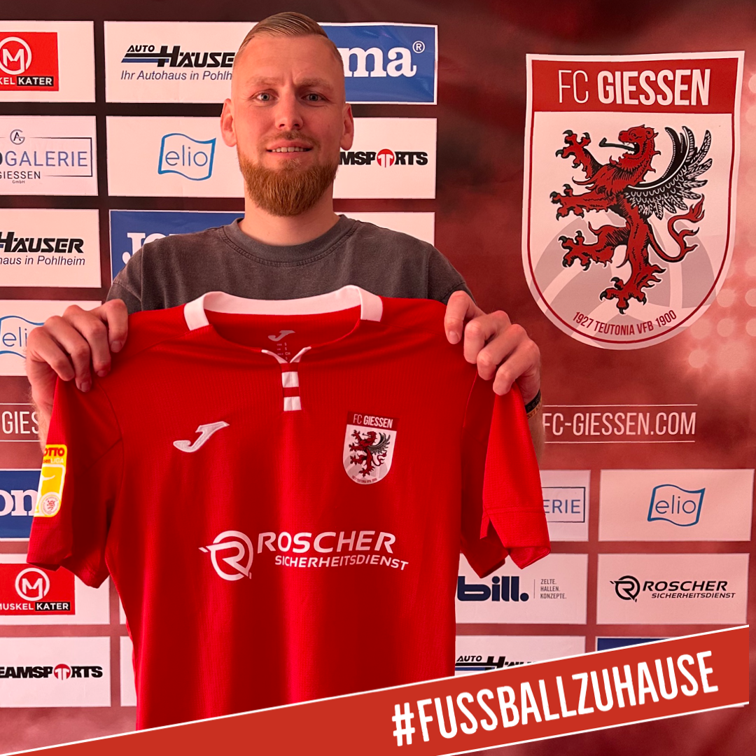 Daniel Duschner verlängert beim FC Giessen. 🤝